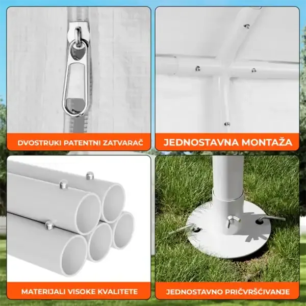 garazni-sator-premium-konstrukcija-38mm-cerada-280-gm2-4 Garažni šator – premium konstrukcija 38 mm + cerada 280 g/m²